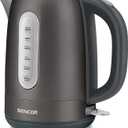Sencor SWK1778BK 1.7L Stainless Steel Electric Kettle with Lid Safety Lock, Black