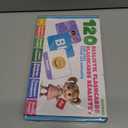 QUOKKA ABC Learning Flash Cards for Toddlers 1-3 Years - 120 Flashcards for Kids 2-4 in a Bag - Alphabet Numbers Letters Preschool Activities Ages 4-8 - Gift Speech Therapy Toys 1-3-5 yo