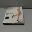 2 x WAKUNA 20D Black Sheer Tights for women-2 Pairs sheertex Pantyhose with Reinforced Toes (Black, M)