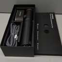 Jack  Rose Travel Steamer for Clothes,100-220V Portable Iron,15s Heat Up,Steamer  Iron 2 In 1, Travel Size,Large Ceramic Heat Panel,for Global and Europe (Black)