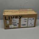Livex Lighting 40210-01 Middlebush - One Light Mini Pendant, Antique Brass Finish with Clear/Satin Opal White Glass