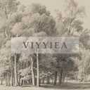 VIYYIEA Extra Large Size Canvas Wall Art, 54x36 Inch Vintage Tree Landscape Sketch, Black and White Nature Wall Decor for Living Room, Bedroom, Above Sofa
