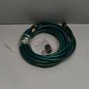 Garden Hose No Leaking for Watering: No Kink and Lightweight - 1/2" Water Hoses 20 FT with Fittings for Outdoor and Yard (Green)