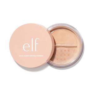e.l.f. Halo Glow Soft Focus Setting Powder, Silky Setting Powder For Creating Soft Glow Without Shine, Smooths Pores & Lines, Medium (0.24 Ounce (Pack of 1))