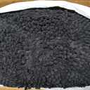 Muddy MatCloud K-9 Bed for Dogs & Cats, Soft & Relaxing Donut Dog Bed, Chenille Material, Removable Cover, Washable & Dryer SafeBlack Medium(35'x35')
