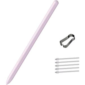 Galaxy Tab S9 FE Stylus Pen for Samsung Galaxy Tab S9 FE /S9 FE Plus/ S9 FE+ / S9 / S9+ SM-X510, SM-X516B S Pen for Samsung Galaxy Tab S9 FE with Nibs (Purple)