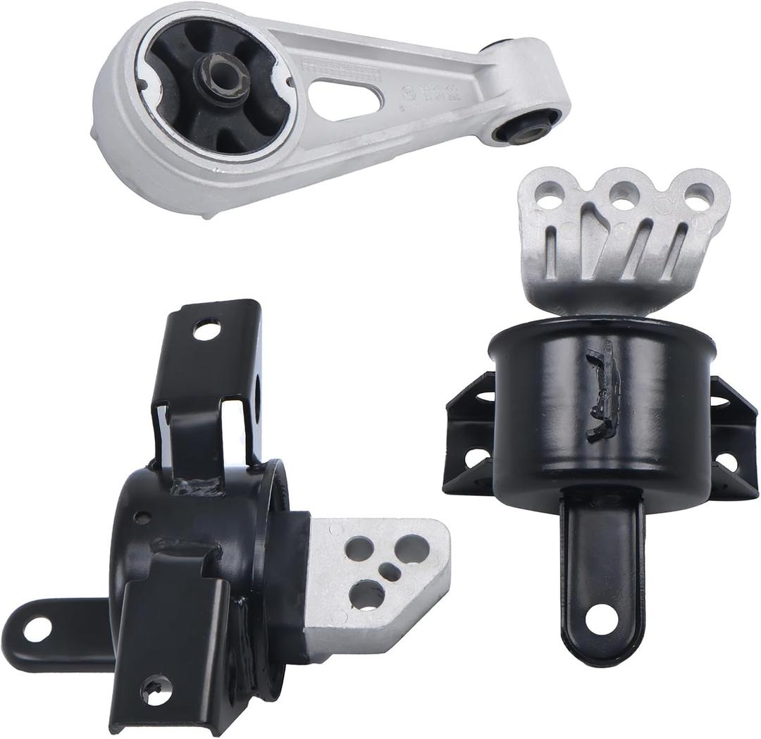 labwork 3PCS Engine and Trans Mount Set Repalcement for Chevy Spark Classic 1.2L 2011-2017 3370 A5512HY A5521 A5511 96686002