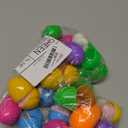 JOYIN 24 Pcs Pre-Filled Easter Egg with Plush Bunnies and Bears, Plush Animal Keychain for Kids Easter Egg Hunt, Goodie Bag Fillers, Basket Stuffers, and Party Favor