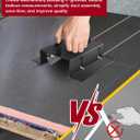 Adjustable V-Cut Duct Board Cutting Tools Suitable for Cutting V-Grooves in Duct Panels, 3 Adjustable Thickness Settings