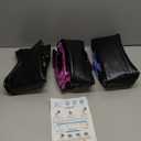 KEUCL Snow Tube, 3Packs for The Whole Family Inflatable Snow Sled for Kids and Adult, Thickened Heavy Duty Hard Bottom Sleds for Snow with Handles, Winter Toys for Outdoor Sledding Snow Tube Sports (Green, Red, Blue)