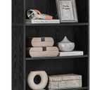 VASAGLE CUSTOS Collection - Bookshelf, 5-Tier Bookcase, Book Shelf, Open Storage Shelf, 9.4 x 23.6 x 52.5 Inches, for Living Room, Home Office, Dining Room, Ebony Black ULBC165T56