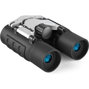 Real Binoculars for Kids Gifts for 3-12 Years Boys Girls 8x21 High-Resolution Optics Compact Toy Binocular for Bird Watching,Travel, Camping