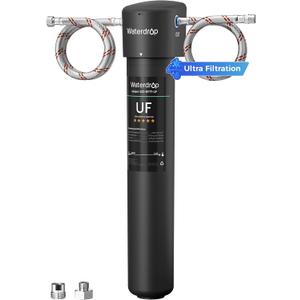 Waterdrop 17UA-UF 0.01 μm Ultra Filtration Under Sink Water Filter System, 3 Years, Reduces Lead, Chlorine, Bad Taste & Odor, Connects Directly to Your Faucet