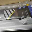 6" Rise Door Threshold Ramps for Doorways, Stable Yellow Edge, Aluminum Wheelchair Ramp for Home Steps, Adjustable Modular Entry Ramp for Scooters, Power Chairs, 880LBS Load Capacity