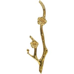 Brass Cabinet Handles Flower Branch Shaped Dresser Knob Twig Branch Cabinet Drawer Knobs Decorative Pulls for Cabinet Dresser Closet Cupboard Wardrobe (Copper1)