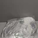 Kertnic Luxurious Bed Canopy for Girls & Adults - Double Layer Princess Canopy with Lace, Round Dome Mosquito Netting for Queen/King Bed Tent (New Gray)