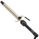 Hot Tools Pro Artist 24K Gold Extra Long Curling Iron | Long Lasting, Defined Curls (1 in) (1 Inch (Pack of 1))