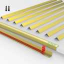 10-Pack Tile Edge Trim,53''x0.4'', 10 PCS *