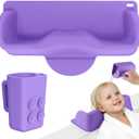 Portable Hair Washing Station Set, Hair Washing Station for Kids, Silicone Portable Shampoo Bowl, Used by Teenagers and the Elderly, Basin for Use on Bathtub or Sink, Includes a Shower Rinse Cup