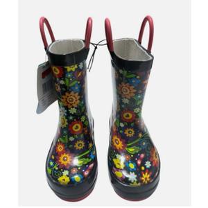 NEW Western Chief Kids Floral Swirl Rain Boot Size little Girl 9