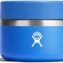 Hydro Flask Food Jar – Insulated Stainless Steel, Snack Travel Container for Hot Food, Lunch, & Soup 12 Oz Cascade Blue