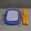 Kikidex Toddlers Toys Age 1-3, Magnetic Drawing Board, Toddler Girl Toys for 1-2 Year Old, Doodle Board Pad Learning and Educational Toys for 1 2 3 Year Old Baby Kids Birthday Gift (Dark Blue)