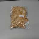 26 Pcs Gold Small Velvet Bows Decorations Vintage Christmas Ornaments for Christmas Tree Gift Wrapping Wreath Table Fireplace Garland and Xmas Party (Brown)