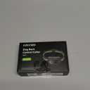 Rechargeable Dog Bark Collar with Beep Vibration and Shock, Anti Barking Collar for Small Medium Large Dogs, Humane Dog Training Device with 5 Adjustable Sensitivity Levels (Green)