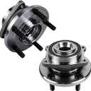 Autoround 513263 [2-Pack] Front Wheel Hub and Bearing Assembly Fit for Chrysler 200 2011-2014, Sebring/Cirrus 2007-2010, Dodge Avenger 2008-2014 5 Lug (ABS Encoder)