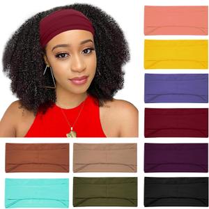 RITOPER Wide Headbands for Women Non Slip, Workout Yoga Running Womens Headband Boho Hair Bands for Women's Hair, Thick Sweat Head Bands Solid Head Wraps Bandana (aheirenmomao-10-solid) RITOPER Wide Headbands for Women Non Slip, Workout Yoga Running Womens Headband Boho Hair Bands for Women's Hair, Thick Sweat Head Bands Solid Head Wraps Bandana (aheirenmomao-10-solid)