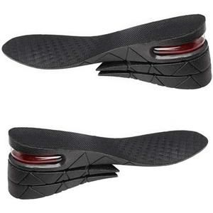 Height Increase Insoles 3-Layer Air up 2.4 inches(6 cm) Heels Lift Inserts for Men and Women