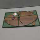 Football Shaped Cutting Board Charcuterie Board Gift Set with Cheese Knives for Football Lovers Gift Themed Party Decoration Favor Supplies(Brown,15x8.5in)