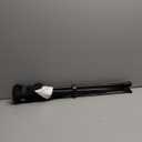 Foldable Tripod Stool - Ultra Portable Seat for Tall People, 20 High - Hunting Chair & Hidden Zippered Pocket - 2 lb Camping Stool, 3 Legged Strong Steel Stool Holds up to 200 lb (Black)