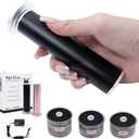 APRELM Electric Foot Callus Remover with 3-Sizes 120Pcs Sandpaper Discs, 4.8IN Longer Professional Callus Remover for Feet, Pedicure Tools Foot File for Dead Skin