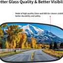 Passenger Side Mirror Replacement for 2003 2004 2005 2006 2007 Honda Accord Mirrors Glass - Convex Mirror Glass, Right Side Rear View Mirrors