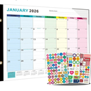 2026-2027 Desk Calendar - 22" x 17", 18 Month Calendar Jan 2026 - Jun 2027, Large Monthly Desktop Calendar with Daily Blocks, Thick Paper, Corner Protectors - Colorful (3 Stickers Included)
Amazon's Choice