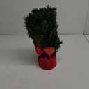 JOIEDOMI 24"/2FT Small Tabletop Christmas Tree with Multi-Color LED Lights, Table Top Christmas Decorations Pre-lit Artificial, Green Mini Lighted Tree for Xmas Decorations Indoor Party Dcor