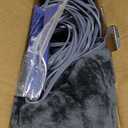 Sealy Electric Blanket Twin Size 62"x84", Soft Double Flannel Heated Blanket with 10 Heat Levels & 1-12 Hours Auto Shut Off, Machine Washable, Even Heat Distribution, Charcoal