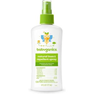Babyganics Natural Insect Repellent, Packaging May Vary, 6 Fl Oz