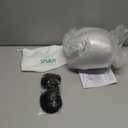 SPUER Ergonomic Neck Pillow for Travel – Comfortable Support for Airplane, Car, and Office with Eye Mask & Earplugs (Gray)