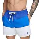 Starter Men's Quick Dry Lightweight Volley Colorbock Swim Trunk, Size Small