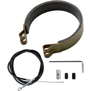 Hoypeyfiy 4'' Brake Band Pin Kit 70"Throttle Cable,Replacement for Azusa 2251/2251-B Go Kart,Replacement for Manco Bandit Critter 1492 4316