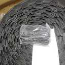 Landscape Edging 1.5 Inch Tall 150FT with 200 Stakes, Ribbed Garden Edging