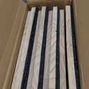 4-Pack Small Dog Ramp for Stairs, Adjustable Gentle Low-Angle Wooden Pet Stair Wedges, Non-Slip Carpet Surface, No Assembly Portable Sturdy Pet Steps for Small Dogs, Senior, Injured, Short-Legged