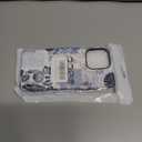 Compatible for iPhone 13 Pro Case Compatible with MagSafe [6ft Drop Tested] Rugged Shockproof Protective Phone Case for Women Men Summer Coastal Sea Shell Ocean Collage Blue Aesthetic Design