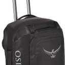 Osprey Transporter 40L Wheeled Travel Duffel Bag, Black