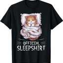 Cat Kitty Animal Official Sleepshirt Pajamas Nightgown T-Shirt