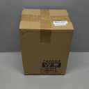 1 Gallon Square Glass Pitcher with Lid and Spout, Borosilicate Glass Carafe for Hot/Cold Drink, Water Pitchers with Handle for Fridge, Extra Large Jug for Iced Tea, Coffee, Juice, Beverage (Clear)