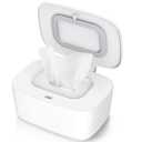 Wipes Dispenser, Wipe Holder for Baby, Refillable Wipe Container, Portable Press to Open, Non-Slip