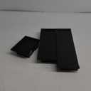 Floating Wall Shelves Sets 3 PCS with Invisible Bracket Picture Ledge Units and Storage,Office Wall Organizer (3, Espresso)